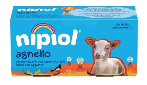 Nipiol omogeneizzato agnello 4x80g