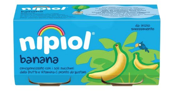 Nipiol omogeneizzato banana 6x80g