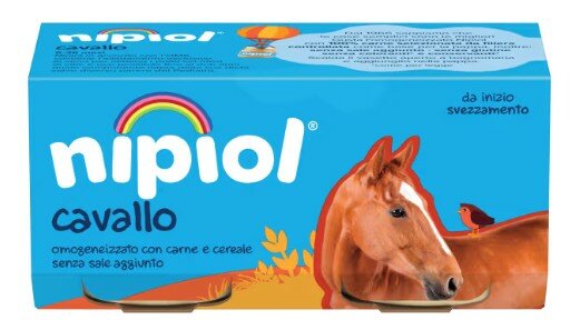 Nipiol omogeneizzato cavallo 2x80g