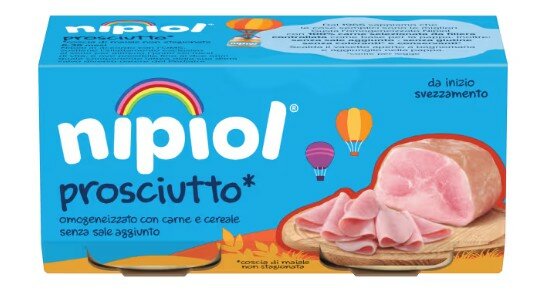 Nipiol Omogeneizzato Prosciutto 2x80g