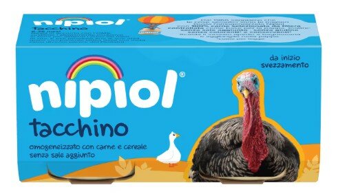 Nipiol omogeneizzato tacchino 4x80g