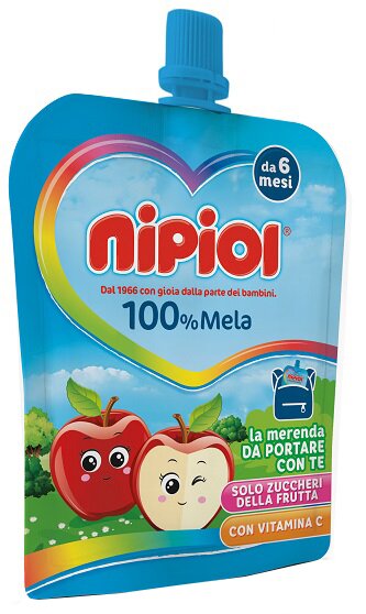 Nipiol purea pouch mela 85 g