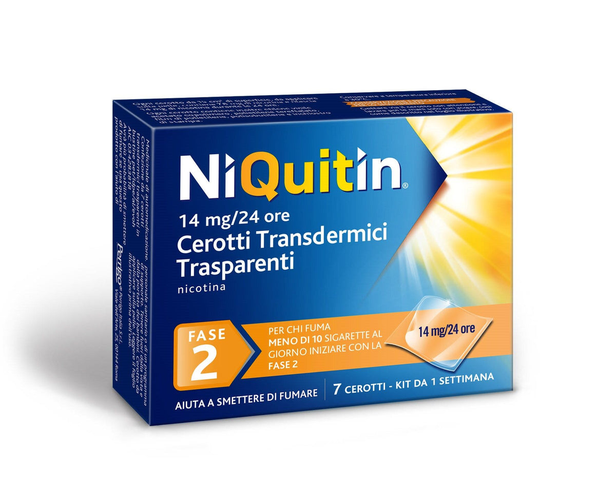 Niquitin 7cer transdermico 14mg/24h