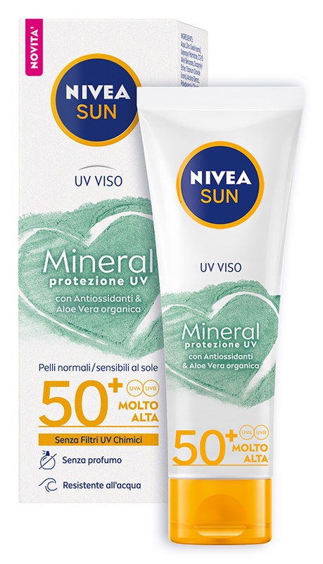 Nivea crema viso soluzione minerale fp50+