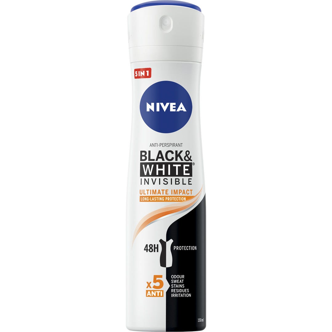 Nivea deo black&white ult spray