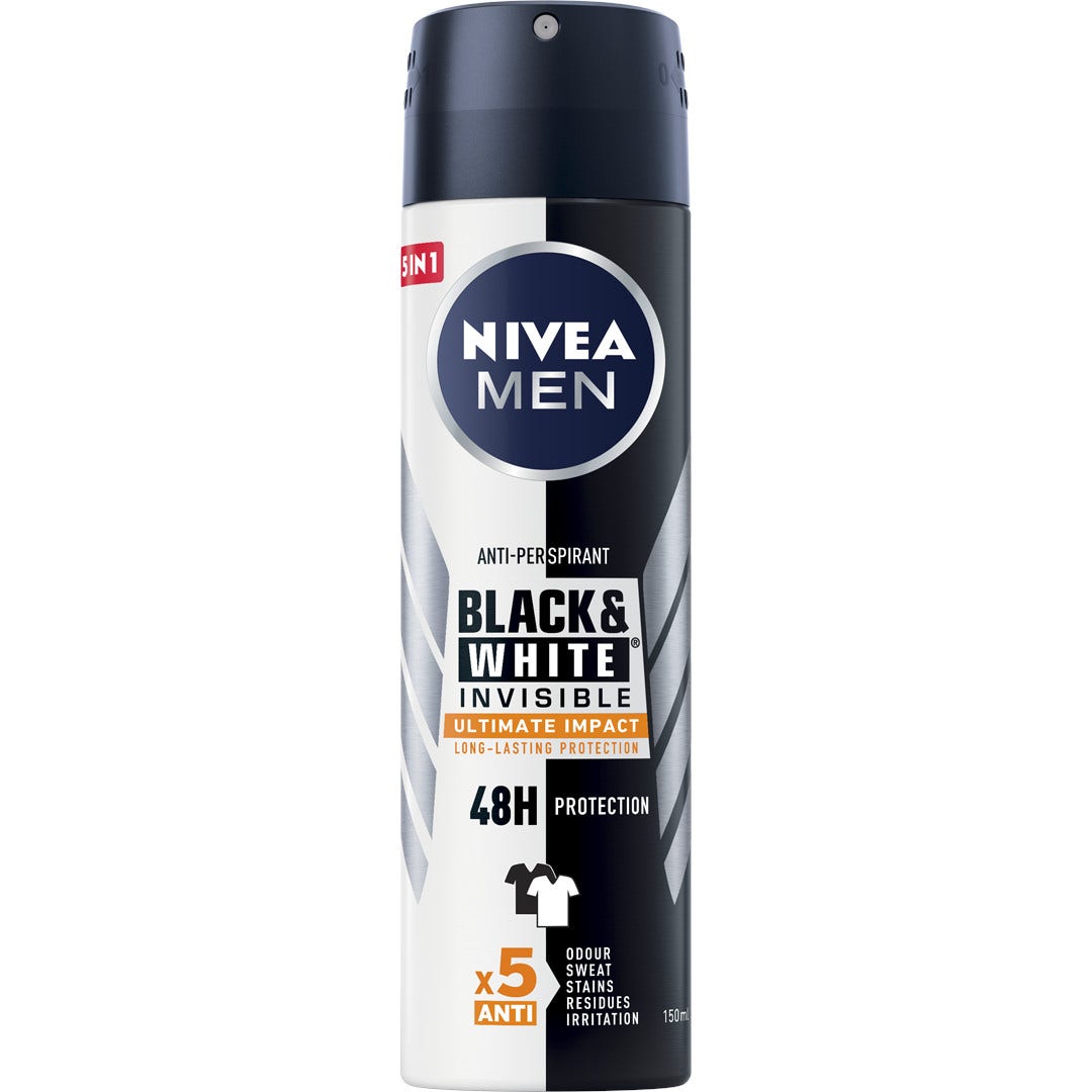 Nivea deo men black&white spray