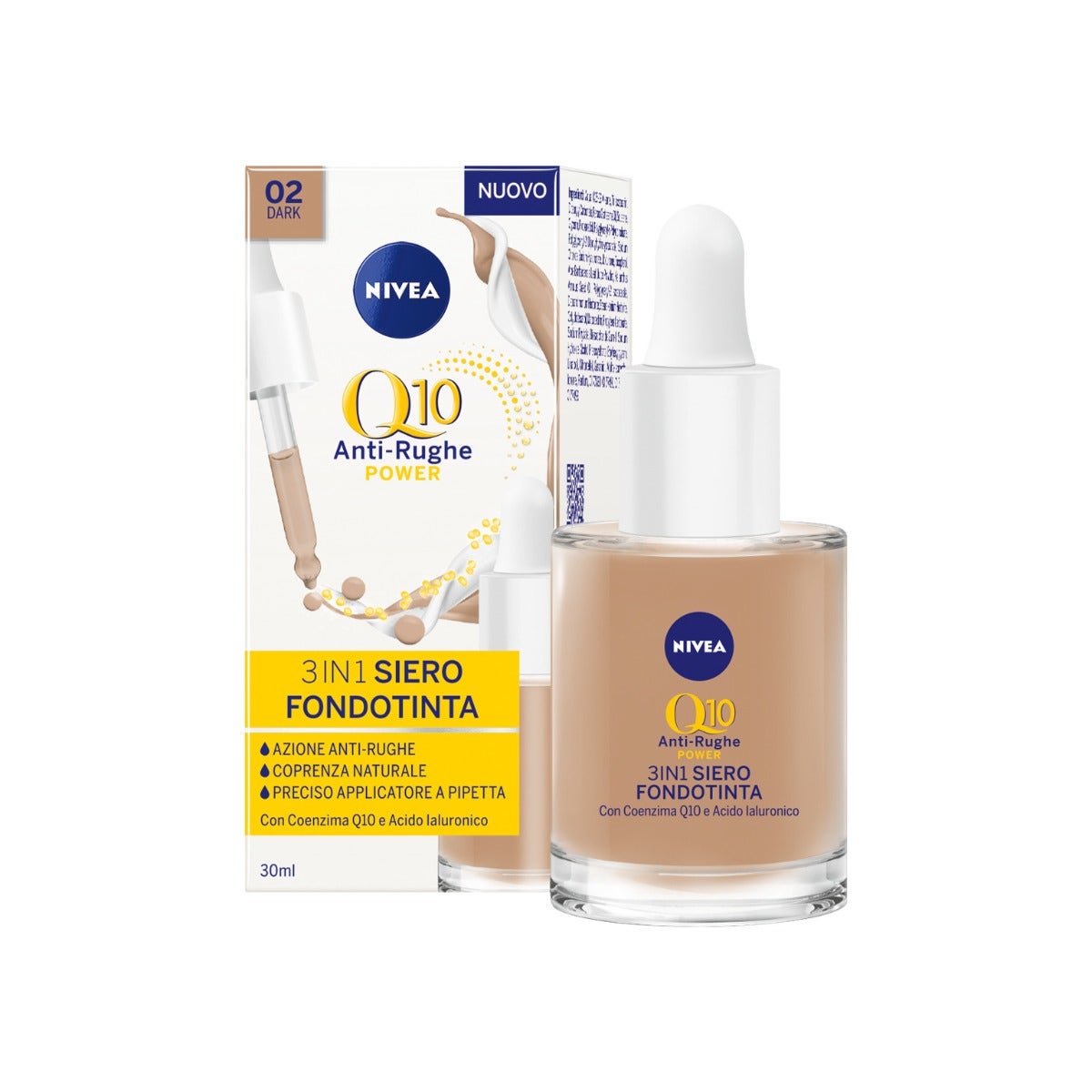 Nivea face q10 antirughe siero dar
