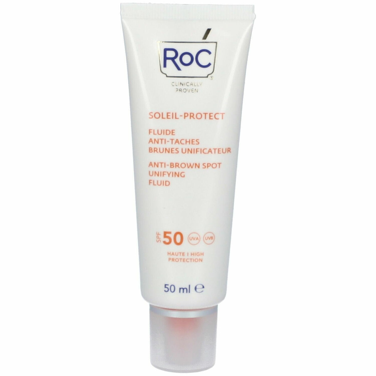 Roc flu soluzione viso spf 50+ a/mac