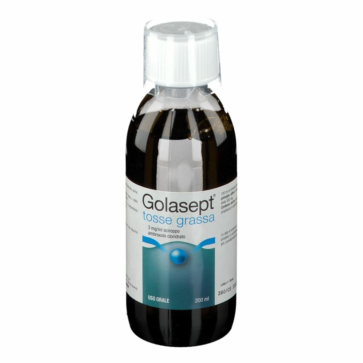 Golasept tosse grassa sciroppo 200 ml 30 mg/10 ml