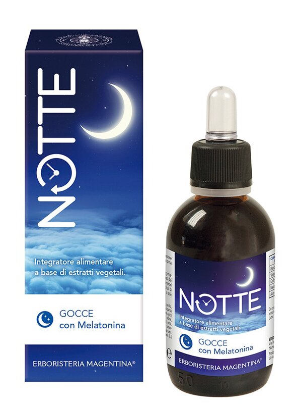 Notte 50 ml gocce melatonina
