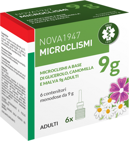 Nova1947 microclismi adulti 6 pezzi