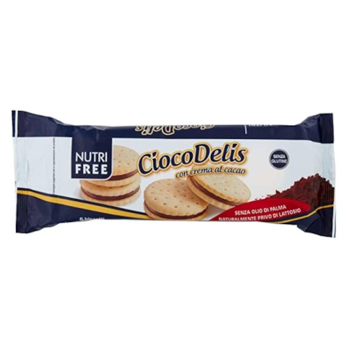 Nutrifree ciocodelis biscotti 168 g