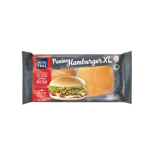 Nutrifree panino hamburger 100 g x 2