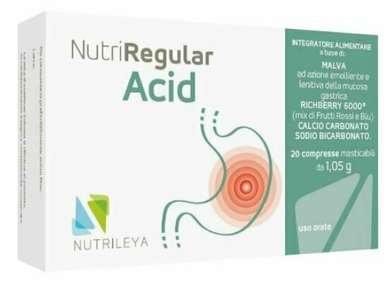 Nutriregular acid 20 compresse masticabile