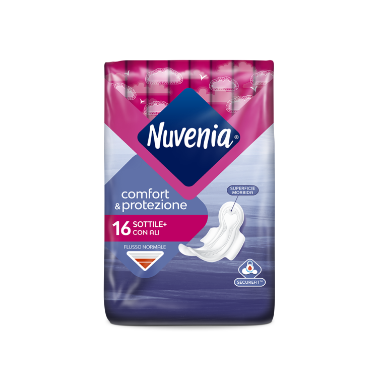 Nuvenia sottile ali 16 pezzi