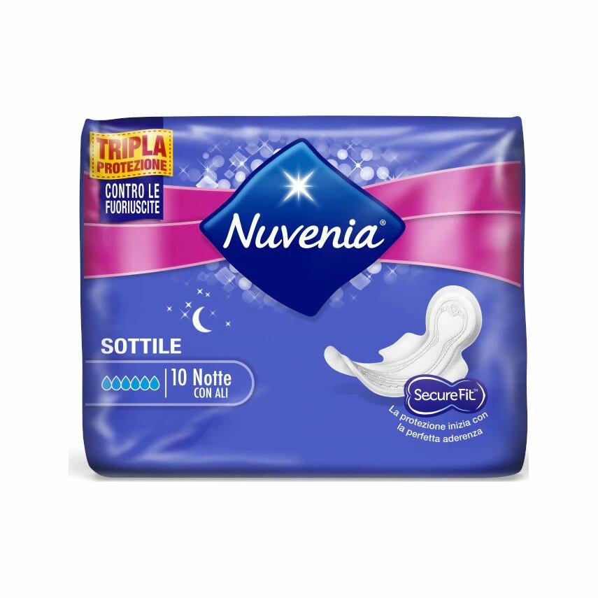 Nuvenia sottile notte ali 10pz