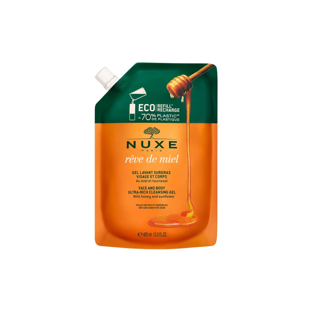 Nuxe rdm gel lavant eco 400ml