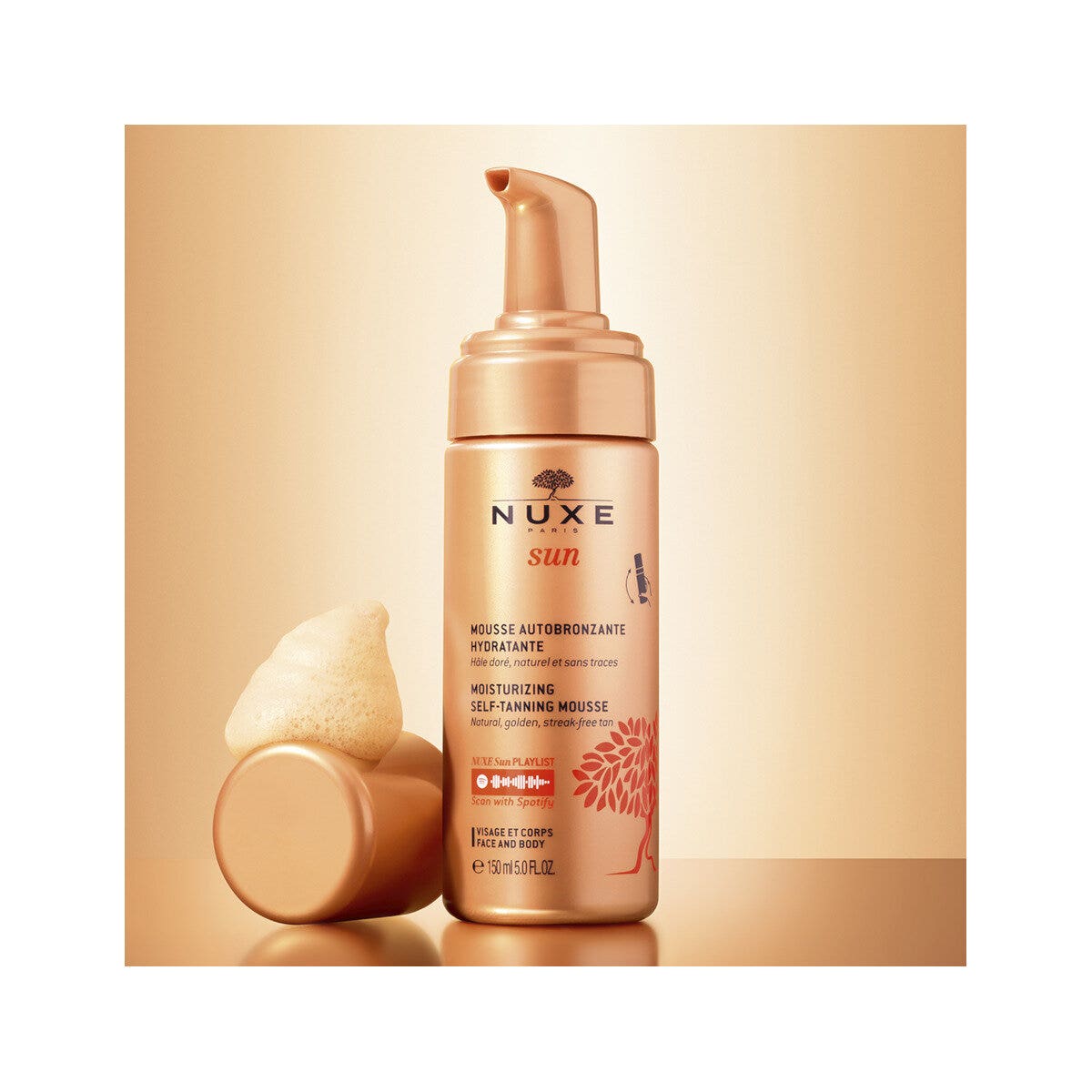 Nuxe sun mousse autoabbronzante 150ml