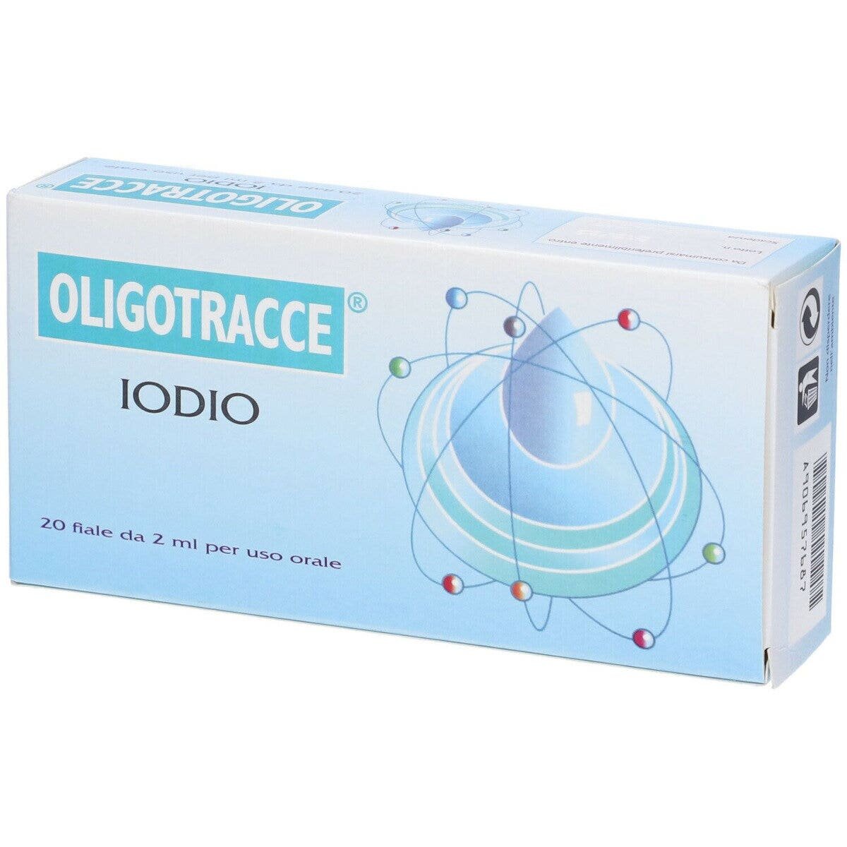 Oligotracce iodio 20f 2ml