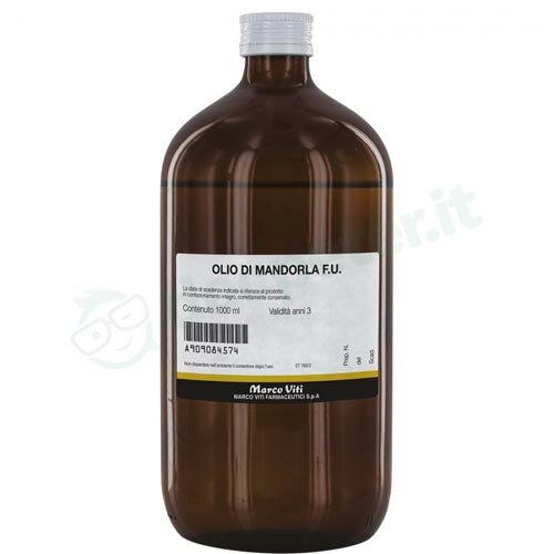 Olio di mandorle dolci farmacopea ufficiale 1000 ml