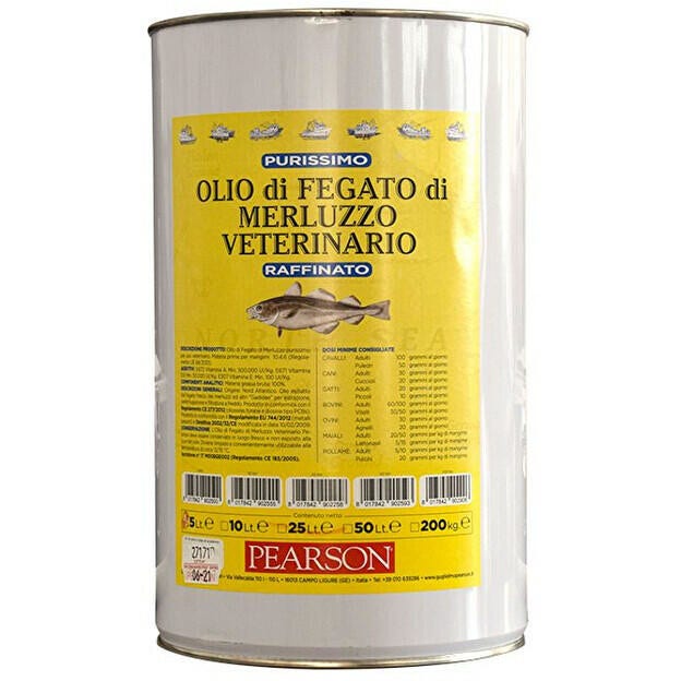 Olio fegato merluzzo puris 5l