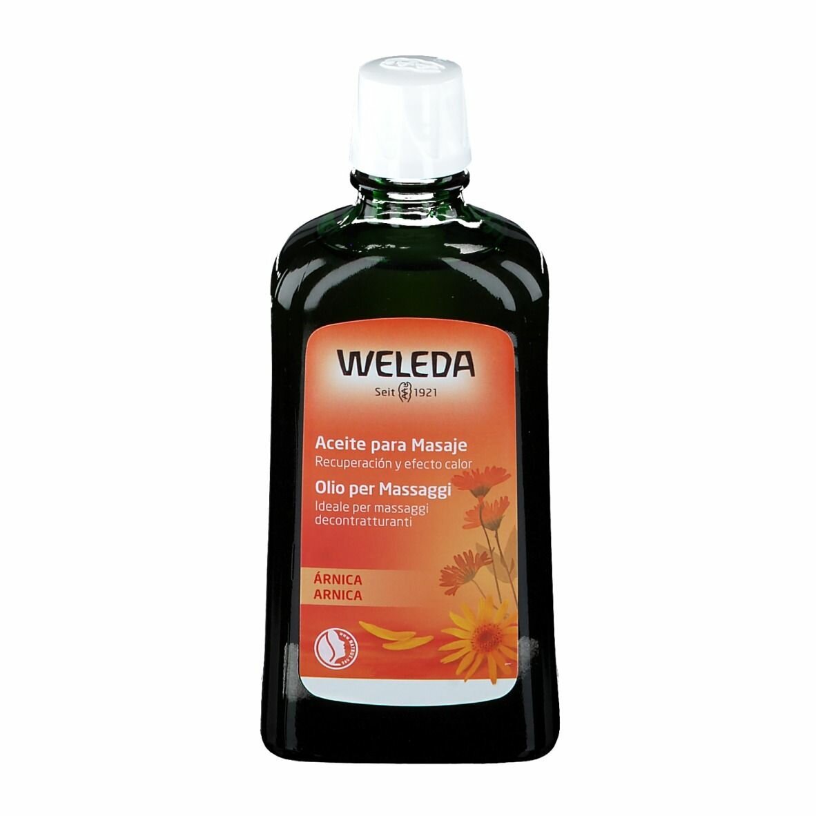 Olio massaggi arnica 200ml