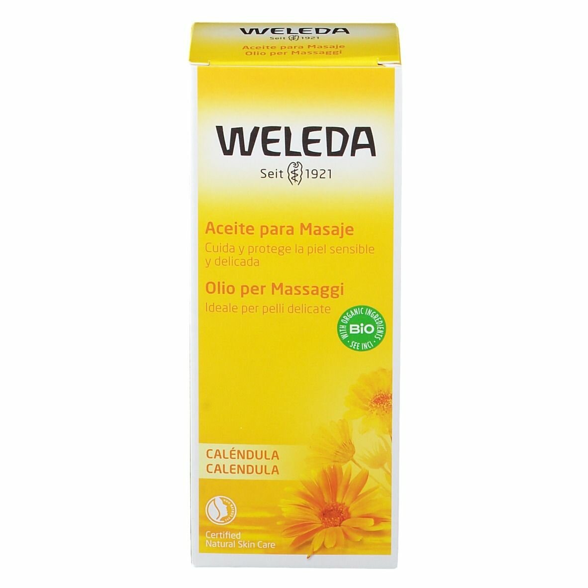 Olio massaggi calendula 100 ml