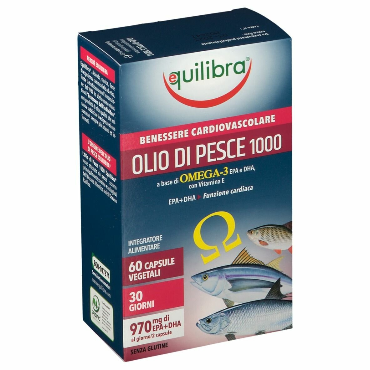 Olio pesce 1000 60 perle