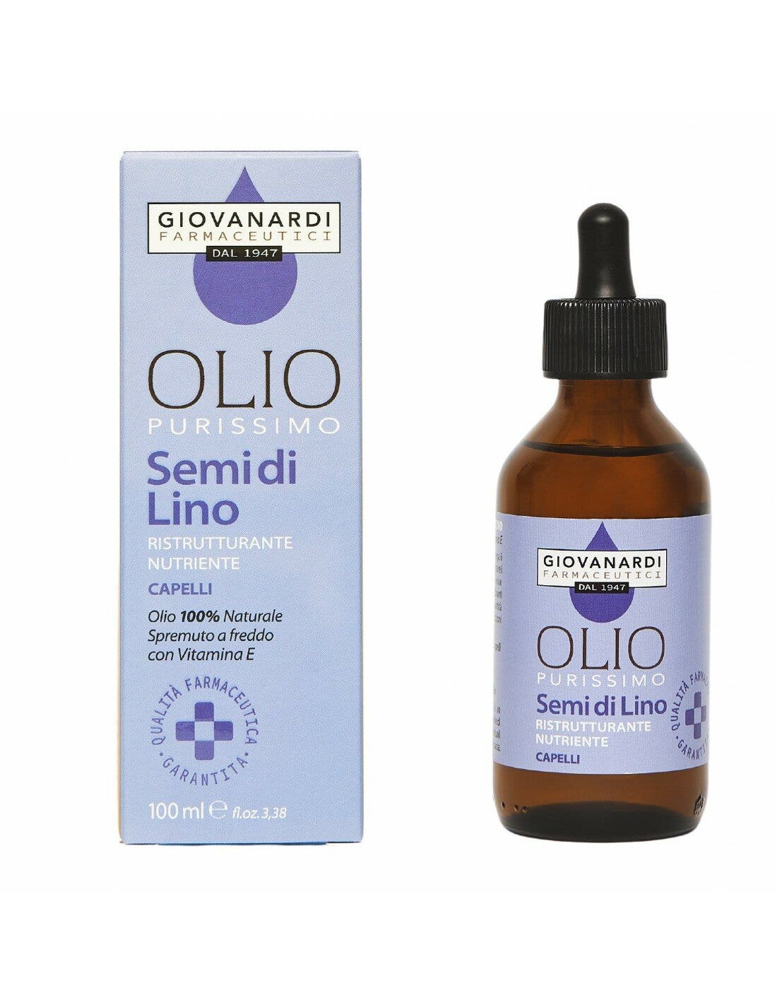 Olio purissimo semi lino 100ml