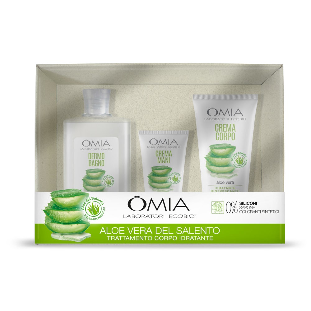 Omia cestino ecobio aloe 6 pezzi