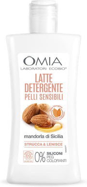 Omia latte detergente mand malva200ml