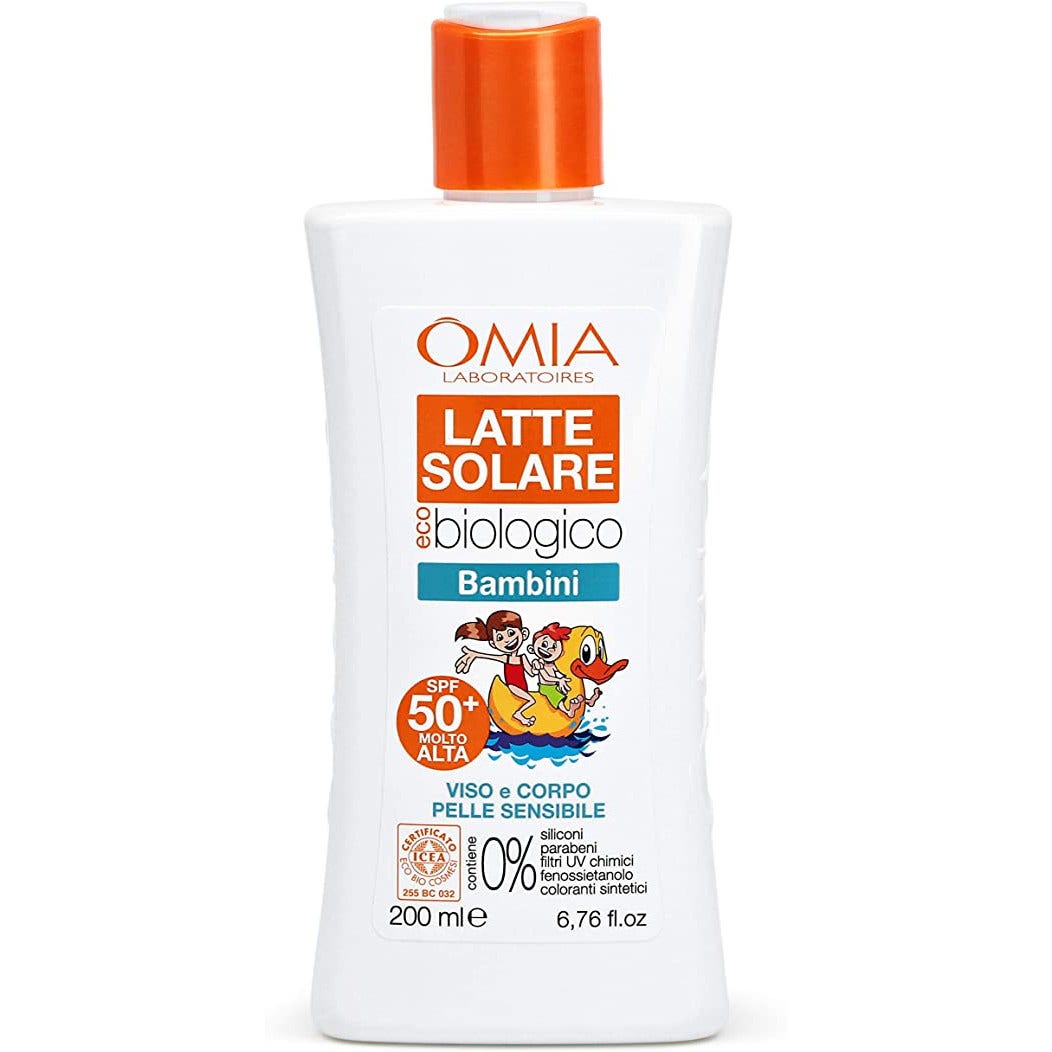 Omia latte soluzione ecobio bbspf50+