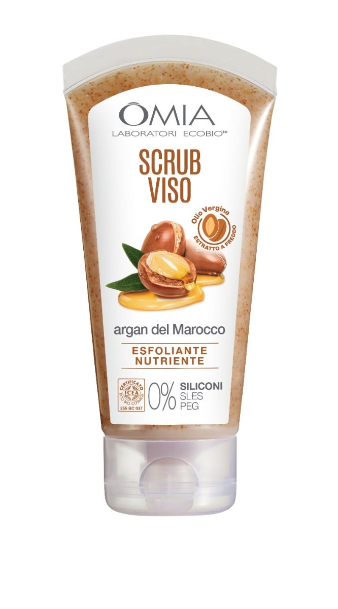 Omia scrub viso peeling legg