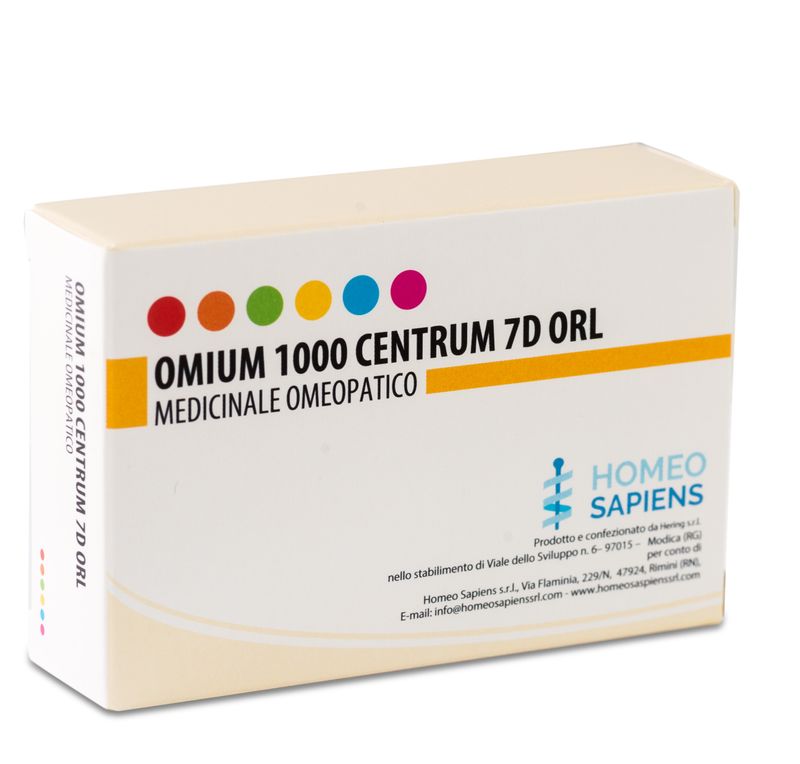 Omium 1000 centrum 7d orl medicinale omeopatico 30 capsule