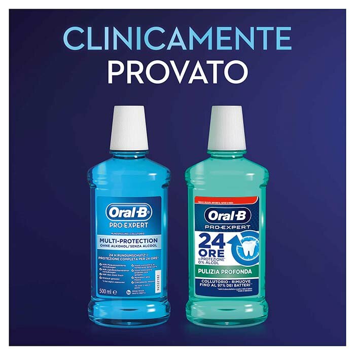Oral-B Collutorio Pro-Expert Pulizia Profonda 500 ml