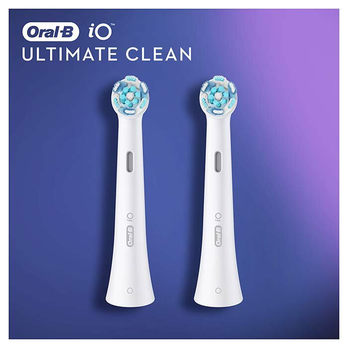 Oral-B Testine di Ricambio IO Ultimate Clean Bianco 2 testine