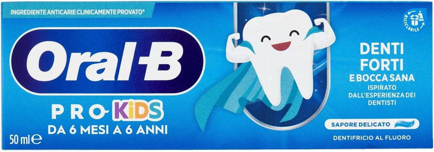 Oralb dentifricio kids 0-6 anni 50 ml