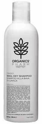 Organics pharma shampoo snail oxy
