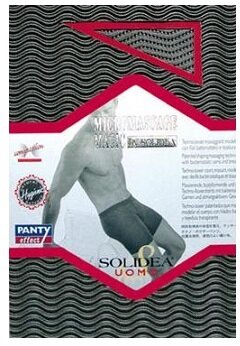 Panty effect boxer grigio met m