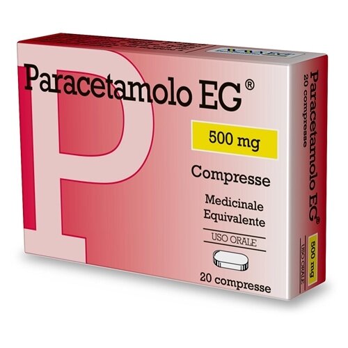 Paracetamolo eg 500 mg 20 compresse