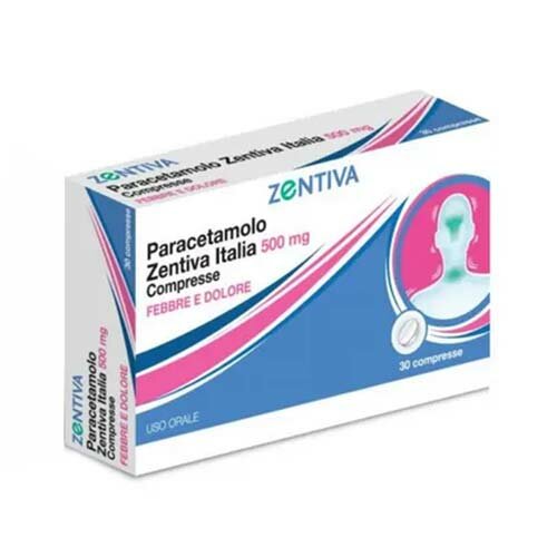Paracetamolo zen 30 compresse 500mg