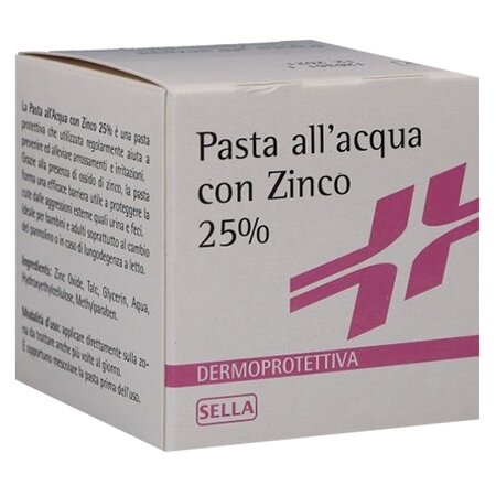 Pasta acqua con zinco 25% 100 ml