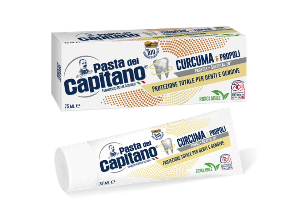 Pasta capitano curcuma 75ml