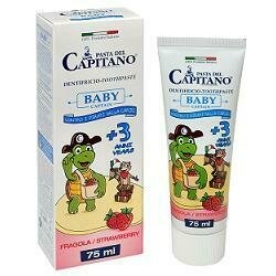 Pasta capitano dentifricio baby fragola 75 ml