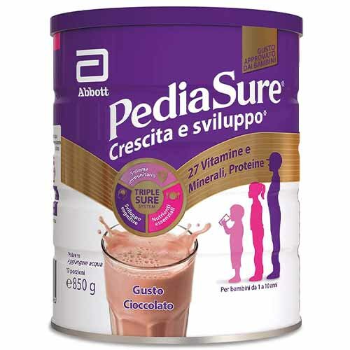 Pediasure Integratore Crescita per Bambini Cioccolato 850g 