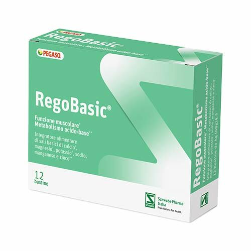 Pegaso RegoBasic Integratore di Sali Basici 12 bustine
