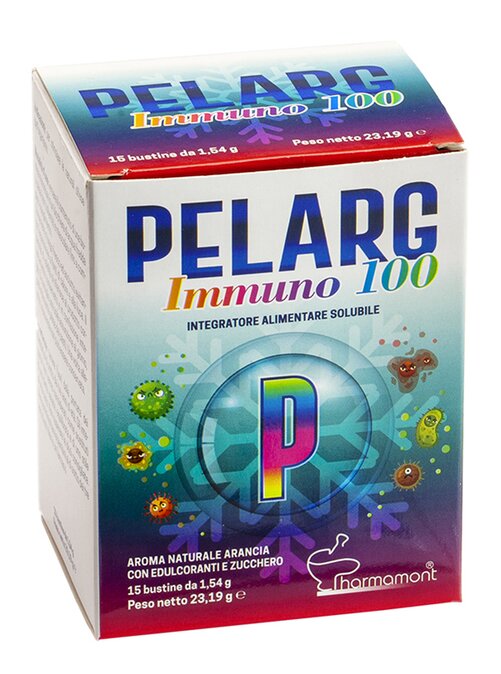 Pelarg immuno 100 15 bustine