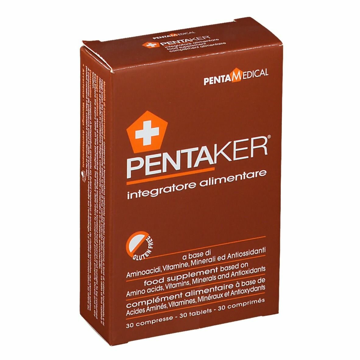 Pentaker per unghie e capelli 30 compresse