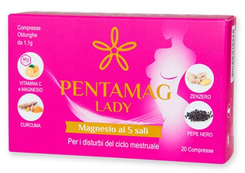 Pentamag lady magnesio 20 compresse