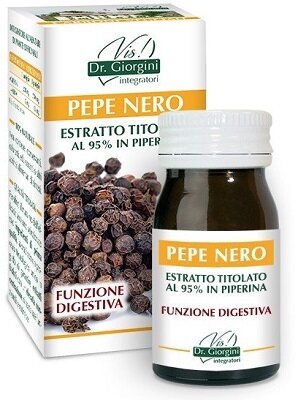 Pepe nero estratto titolato 60 pastiglie